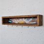 Hanah Home Raf293 Estantería de Pared de Madera Maciza
